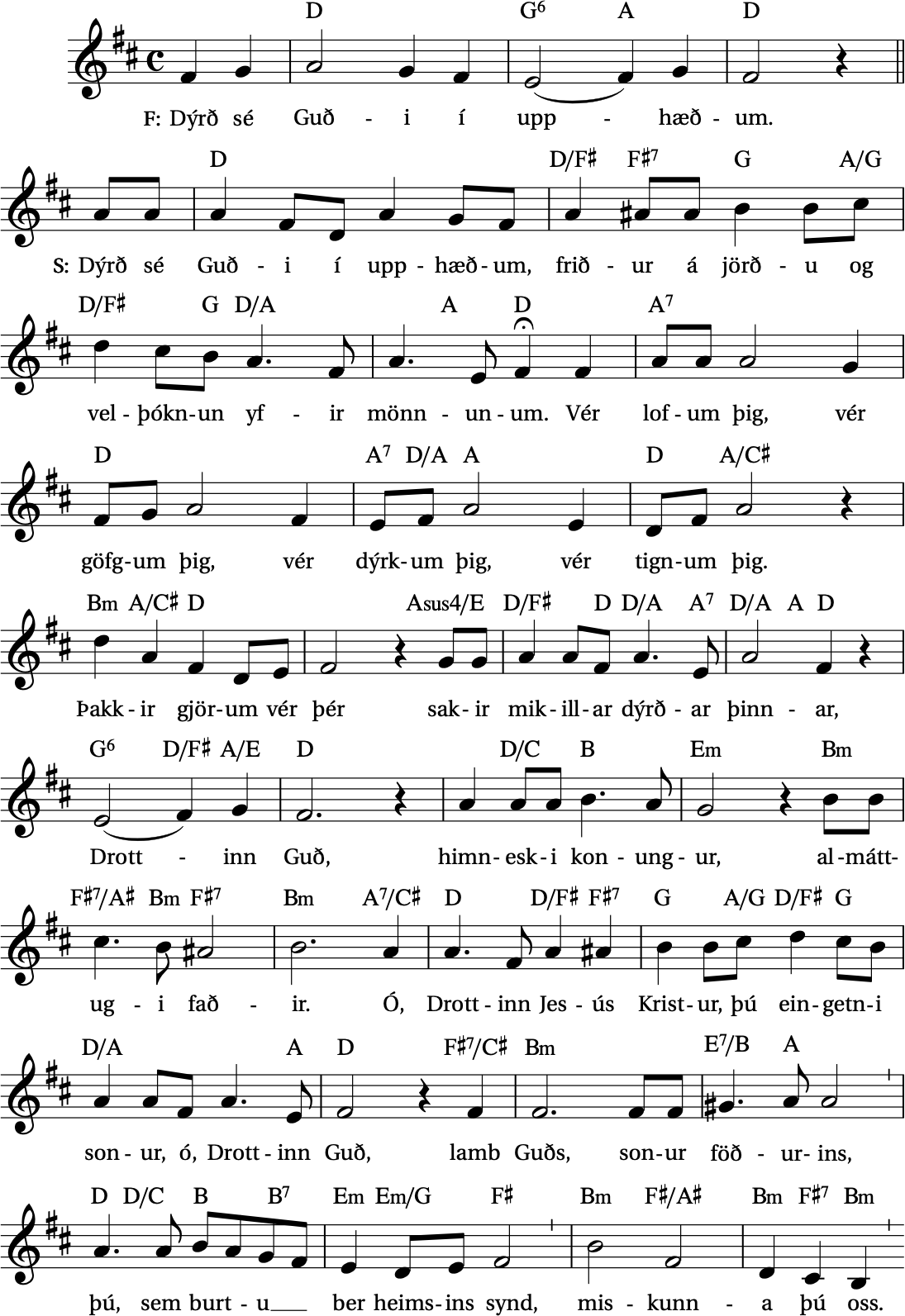hymn notes
