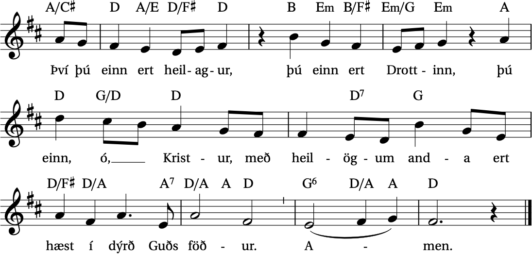 hymn notes